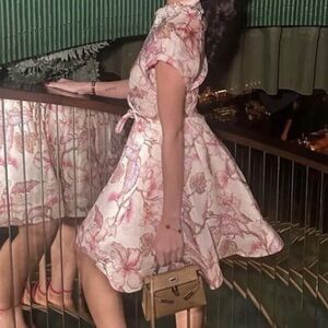 🌸AVAILABLE FOR HIRE🌸 ZIMMERMANN Matchmaker Flip Mini Dress